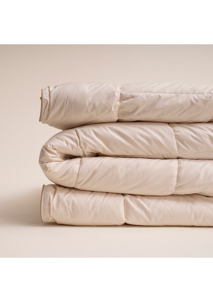 10,5 Tog %100 İngiliz Yünü Dolgulu Tek kişilik Yorgan - Wooly Pure Serisi
