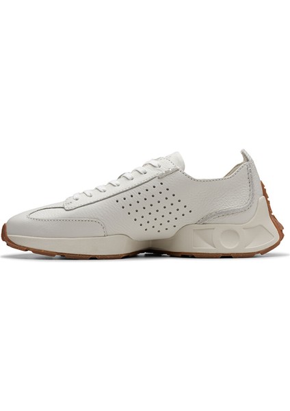 Beyaz Erkek Deri Sneaker Craft Speed