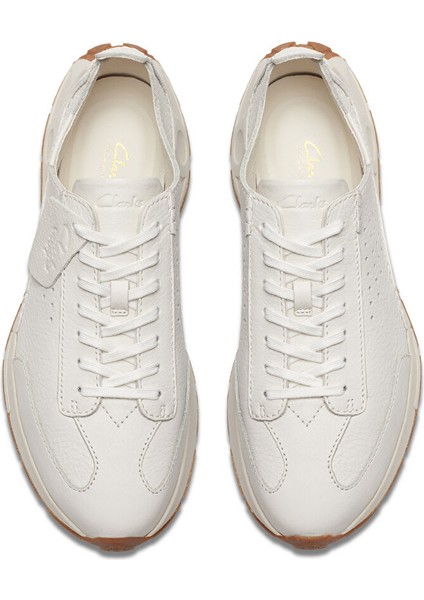 Beyaz Erkek Deri Sneaker Craft Speed