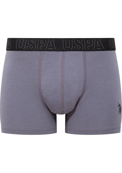 Erkek Antrasit-Saks-Siyah 3 Lü Boxer