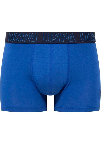 Erkek Antrasit-Saks-Siyah 3 Lü Boxer