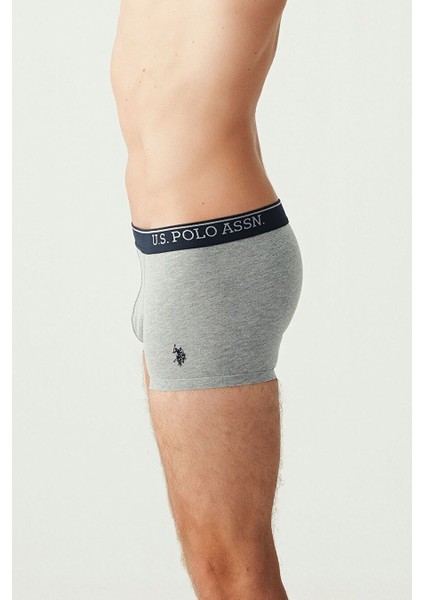 Erkek Lacivert - Gri Melanj - Indigo 3 Lü Boxer modelleri