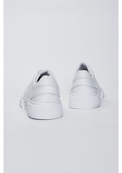 Siyah Erkek Deri Sneaker 352 18004 Erk Ayk Y23