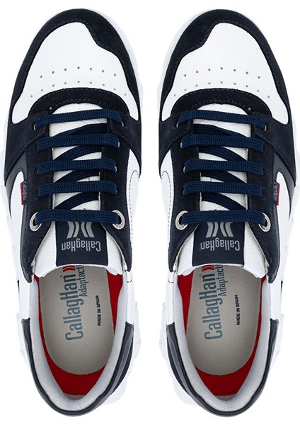 Erkek Hakiki Deri Lacivert Sneakers & Spor Ayakkabı