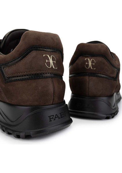 Erkek Hakiki Deri Kahverengi Sneakers & Spor Ayakkabı fırsatları