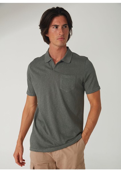 Düz Haki Erkek Polo T-Shirt cm James fiyatları
