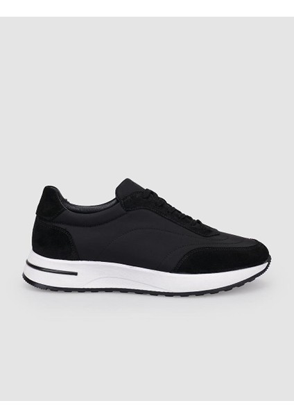 Siyah Erkek Süet Sneaker 122888