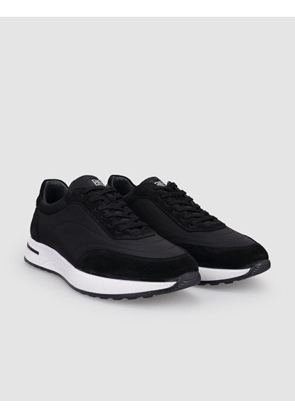 Siyah Erkek Süet Sneaker 122888 fiyatları