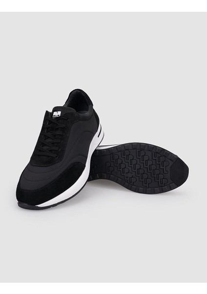 Siyah Erkek Süet Sneaker 122888 fırsatları