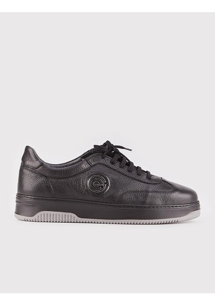 Siyah Erkek Deri Sneaker 117876