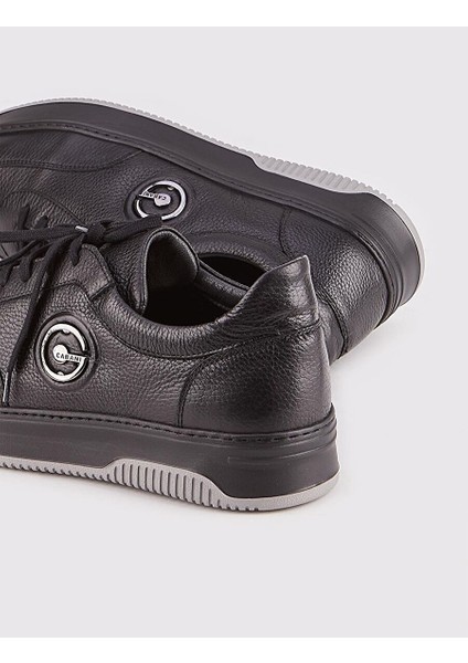 Siyah Erkek Deri Sneaker 117876