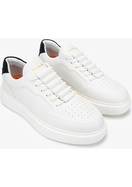 Barracuda Erkek Hakiki Deri Beyaz/siyah Sneakers & Spor Ayakkabı fiyatları