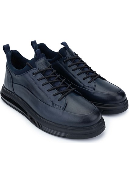 Erkek Hakiki Deri Lacivert Sneakers & Spor Ayakkabı fiyatları