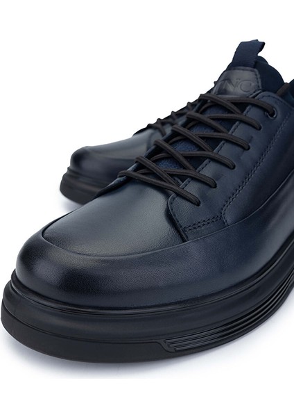 Erkek Hakiki Deri Lacivert Sneakers & Spor Ayakkabı modelleri