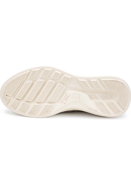 Erkek Hakiki Deri Bej Sneakers & Spor Ayakkabı