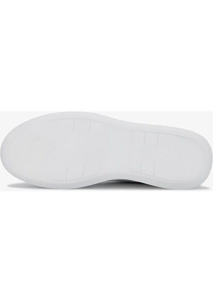 Beyaz Erkek Deri Sneaker 698 1089-7 Erk Ayk Y24