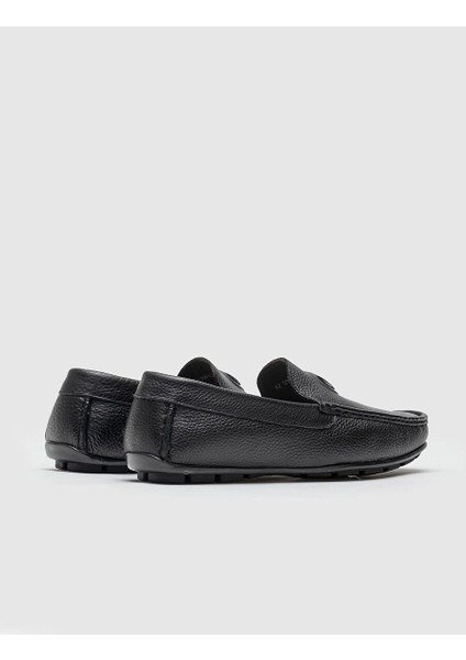 Siyah Erkek Deri Loafer 120013