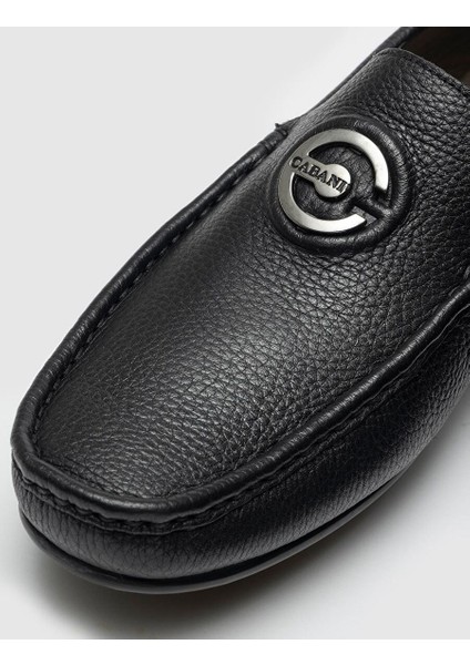 Siyah Erkek Deri Loafer 120013