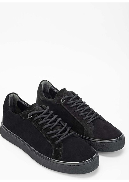 Erkek Hakiki Deri Siyah Süet Sneakers & Spor Ayakkabı fiyatları