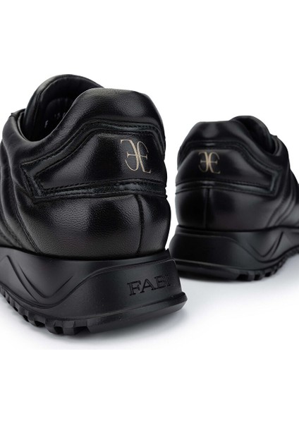 Erkek Hakiki Deri Siyah Sneakers & Spor Ayakkabı fırsatları