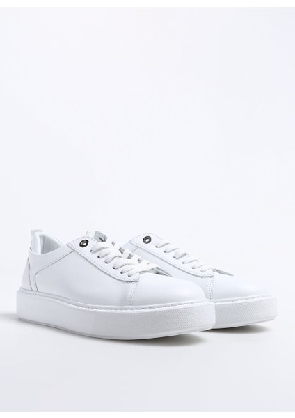 Beyaz Erkek Deri Sneaker 276-36 fiyatları