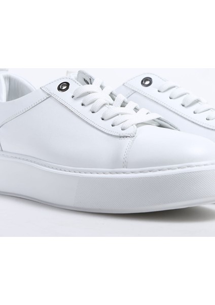 Beyaz Erkek Deri Sneaker 276-36 indirimleri