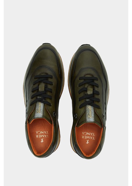 Siyah Erkek Deri Sneaker 987 070K Erk Ayk SK23/24