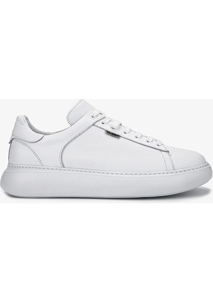Siyah Erkek Deri Sneaker 04 4203 Erk Ayk SK24-25