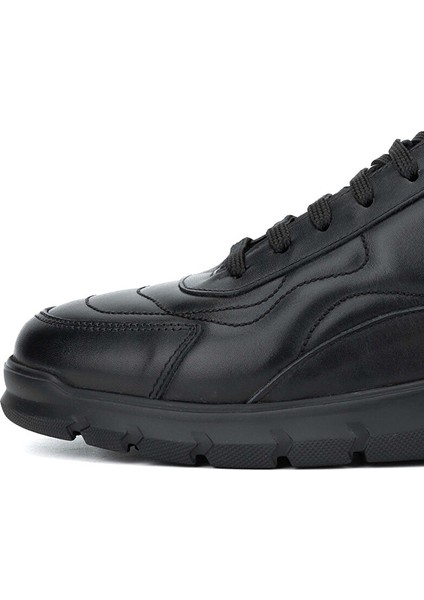 Lacivert Erkek Deri Sneaker 698 1084-3 Erk Ayk SK23/24 fiyatları