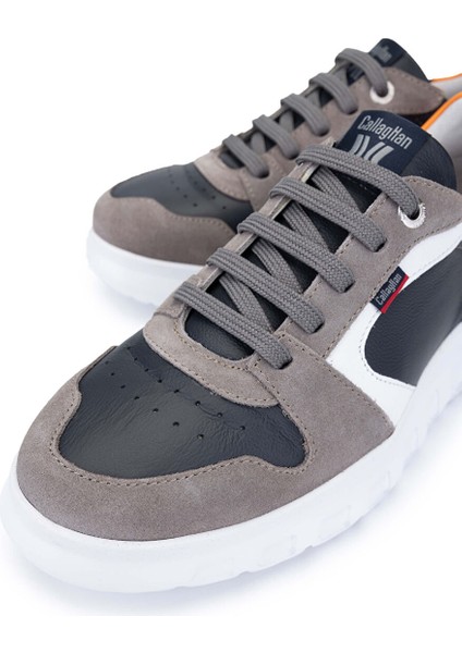 Siyah Erkek Deri Sneaker 618 55301 Erk Ayk SK23/24