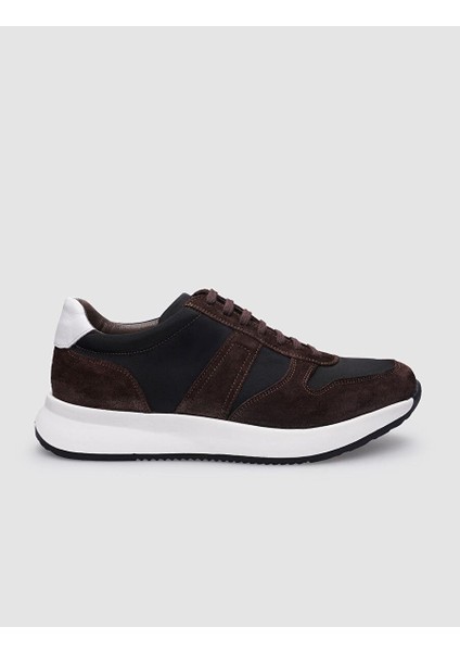 Siyah Erkek Süet Sneaker 124007R