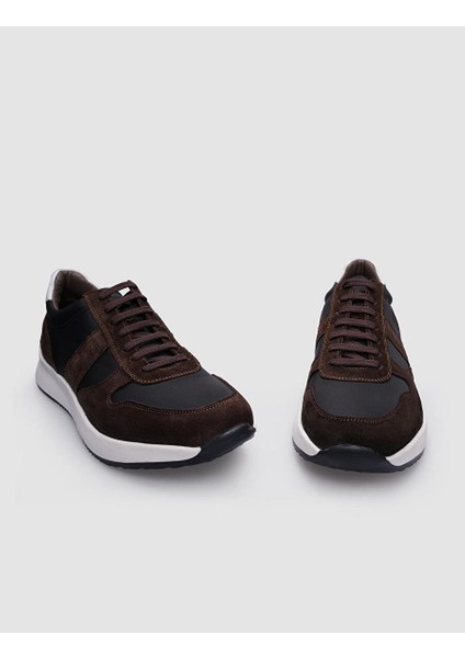 Siyah Erkek Süet Sneaker 124007R