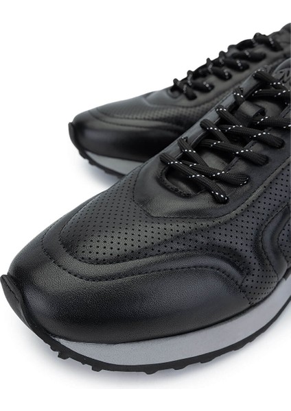 Erkek Hakiki Deri Siyah Sneakers & Spor Ayakkabı modelleri