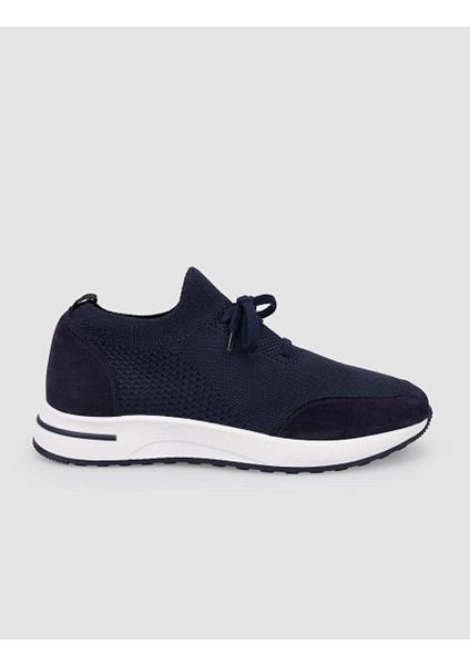 Lacivert Erkek Süet Sneaker 121043