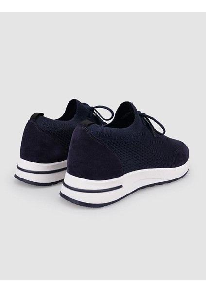 Lacivert Erkek Süet Sneaker 121043