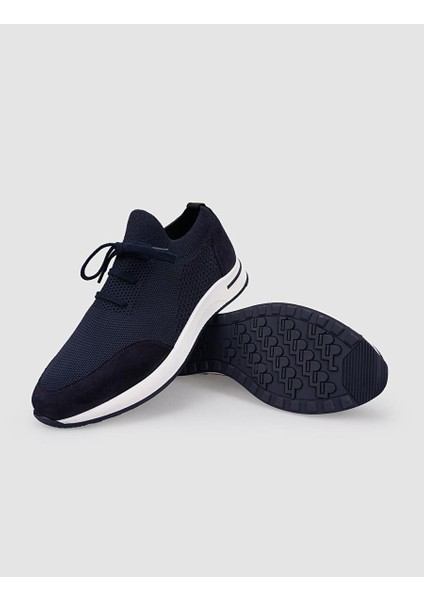 Lacivert Erkek Süet Sneaker 121043