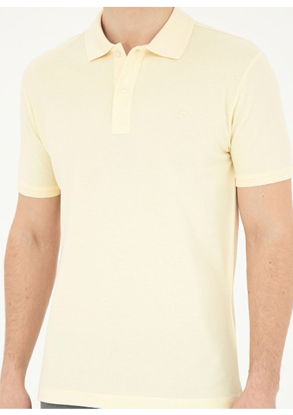 Düz Limon Erkek Polo T-Shirt Sunny indirimleri