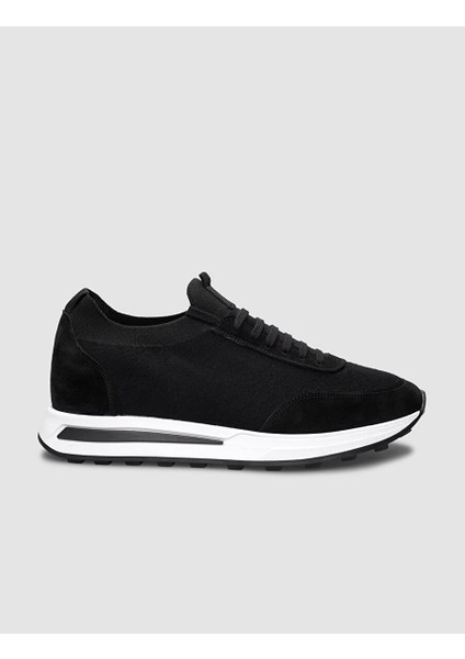 Siyah Erkek Süet Sneaker 124356R