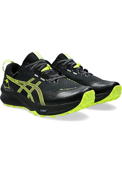 1011B801-003 Gel-Trabuco 12 Gtx Siyah - Yeşil Erkek Koşu Ayakkabısı