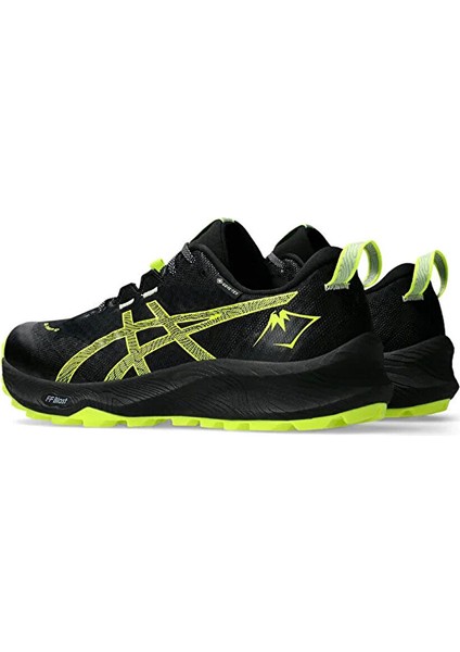 1011B801-003 Gel-Trabuco 12 Gtx Siyah - Yeşil Erkek Koşu Ayakkabısı
