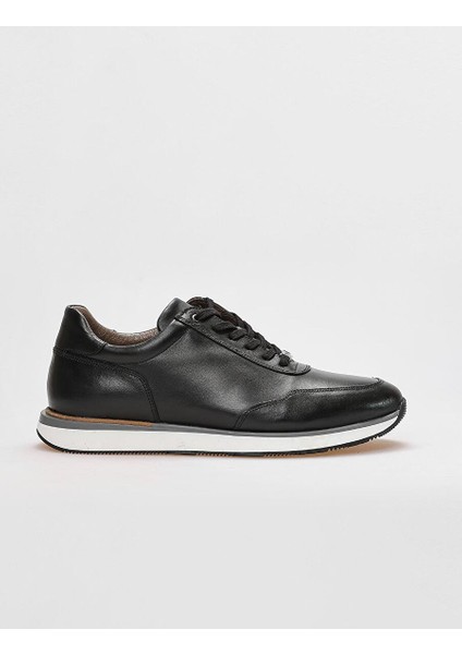 Siyah Erkek Deri Sneaker 122273