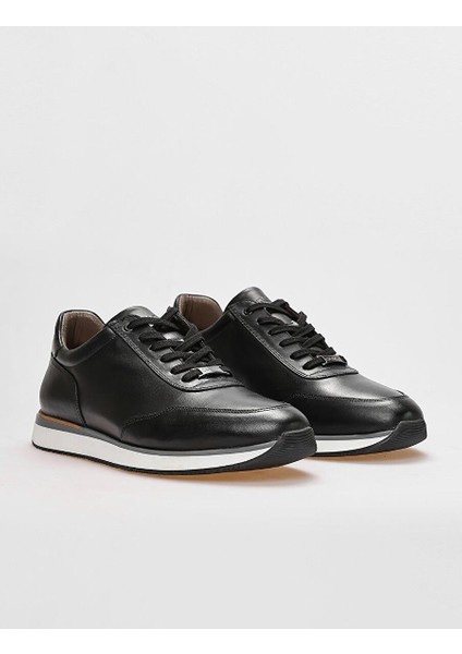 Siyah Erkek Deri Sneaker 122273