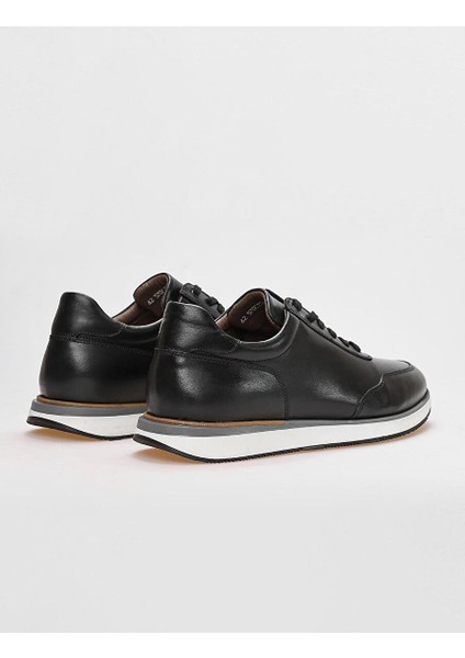 Siyah Erkek Deri Sneaker 122273