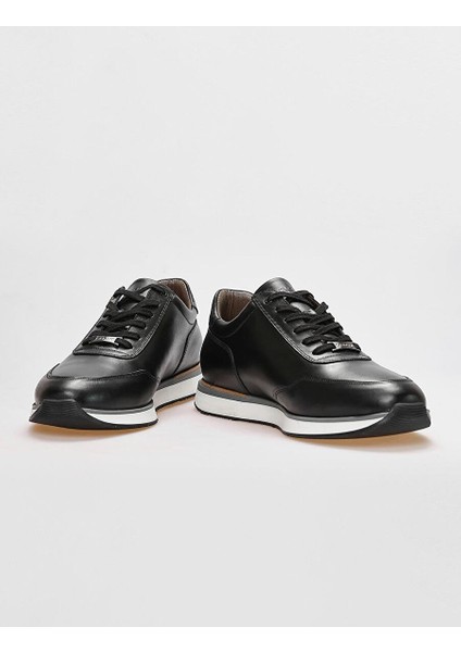 Siyah Erkek Deri Sneaker 122273