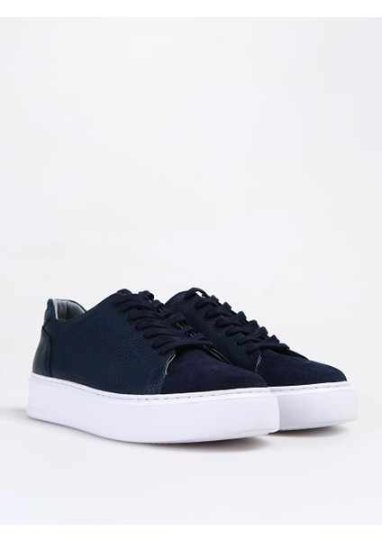 Lacivert Erkek Deri Sneaker Rubens fiyatları