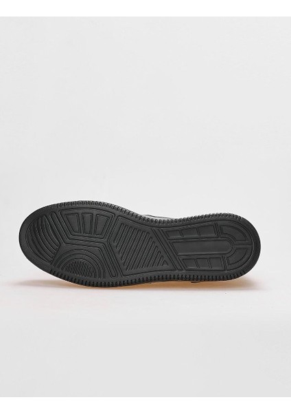 Siyah Erkek Deri Sneaker 115225D fırsatları