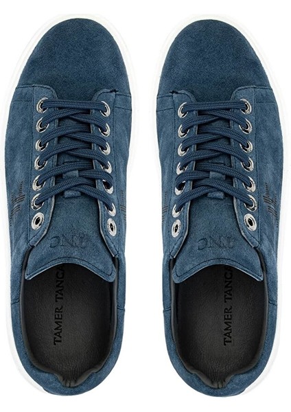 Erkek Hakiki Deri Mavi Sneakers & Spor Ayakkabı indirimleri