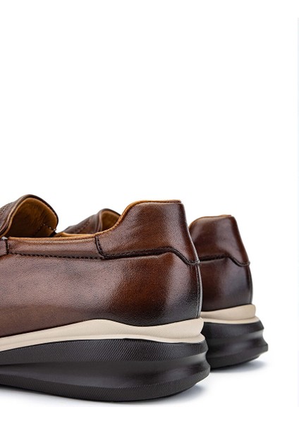 Erkek Hakiki Deri Kahverengi Sneakers & Spor Ayakkabı indirimleri