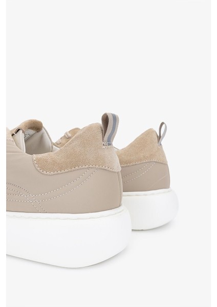 Psky Erkek Bej/bej Deri & Tekstil Sneakers & Spor Ayakkabı