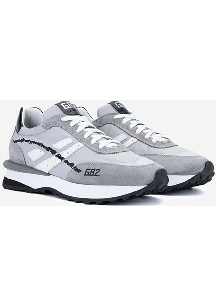 Butteri Erkek Deri & Tekstil Gri Sneakers & Spor Ayakkabı